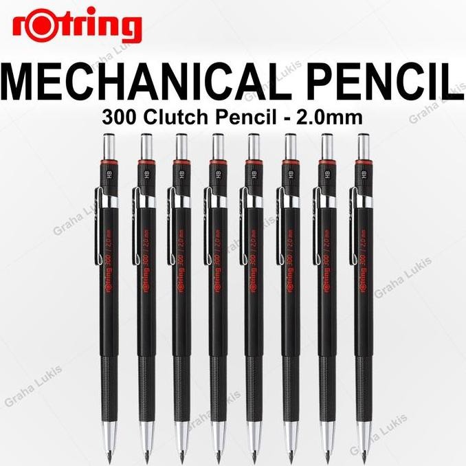 

TERBARU - Rotring 300 Clutch Pencil 2mm