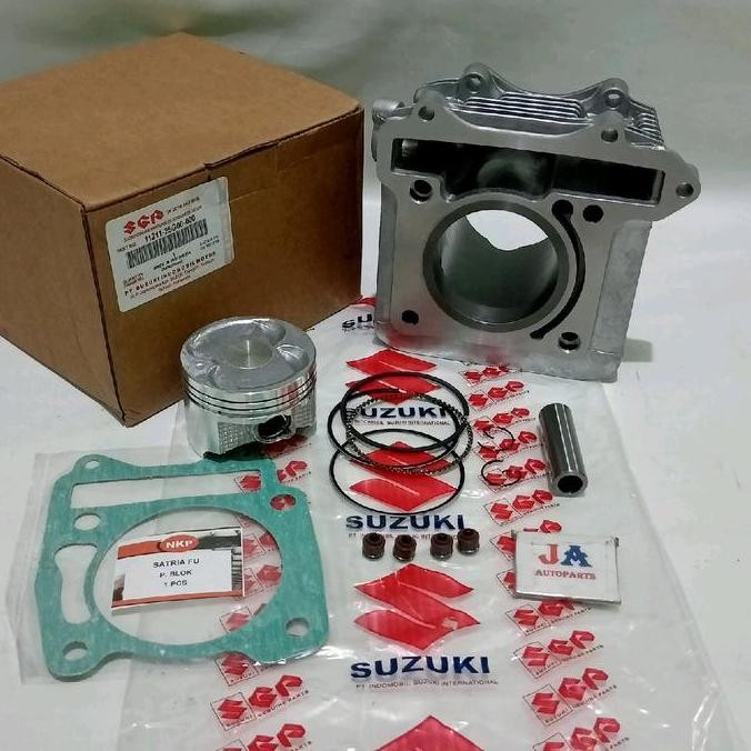 Blok Seher Suzuki Satria Fu 150 Karbu Komplit 1set Piston