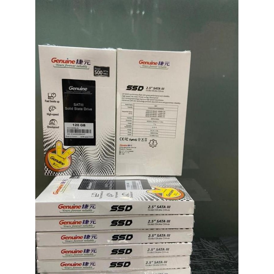 TERMURAH - Genuine SSD Sata 3 120GB/ 240GB/ 480GB/ 1TB 2.5"