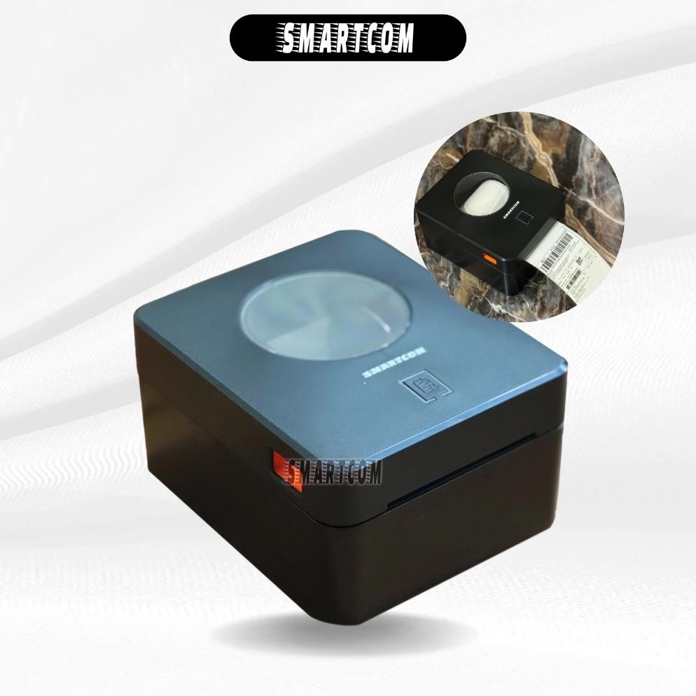 SMARTCOM Printer Thermal Barcode Label Resi 4 Inch Barcode Printer Bluetooth Thermal 100mm SM9250