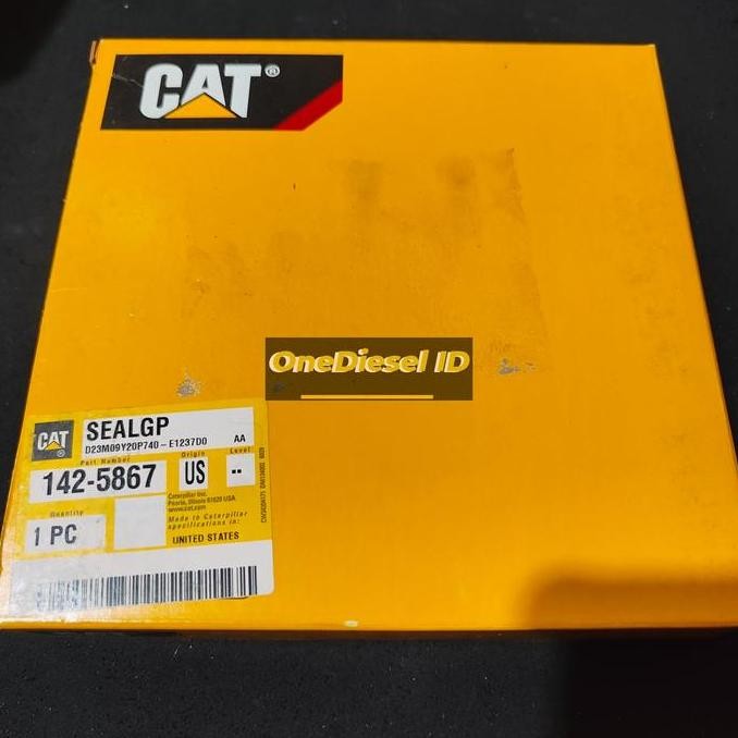 142-5867 seal crankshaft genuine