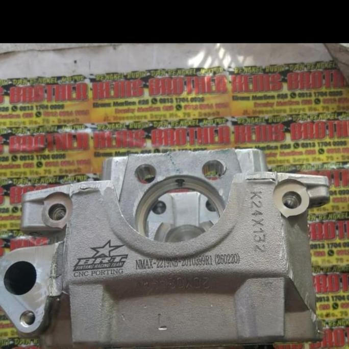 HEAD BRT NMAX AEROX KLEP 2219 PORTING CNC