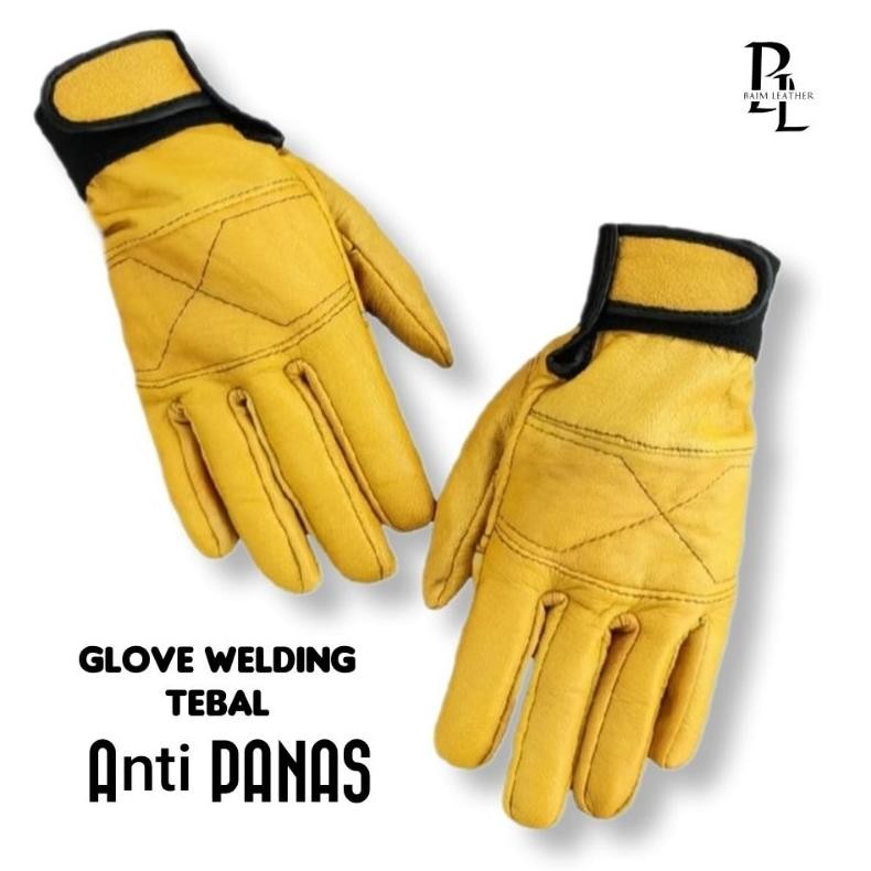 Sarung Tangan Kulit Las Tebal Sarung Tangan Las argon Sarung Tangan Welding MURAH