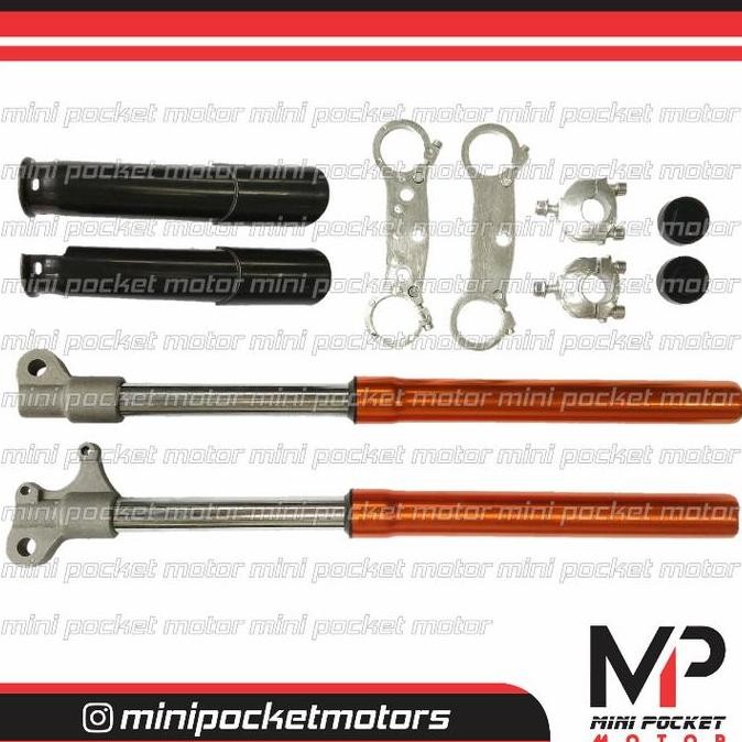 . Shock Depan USD KIT Mini Trail / Mini Dirt Bike 50cc Mesin Tarik
