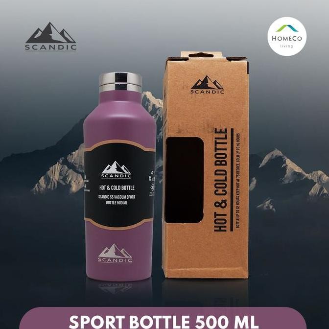 Sale Scandic Ss Vacuum Sport Bottle 500 Ml / Botol Air Minum