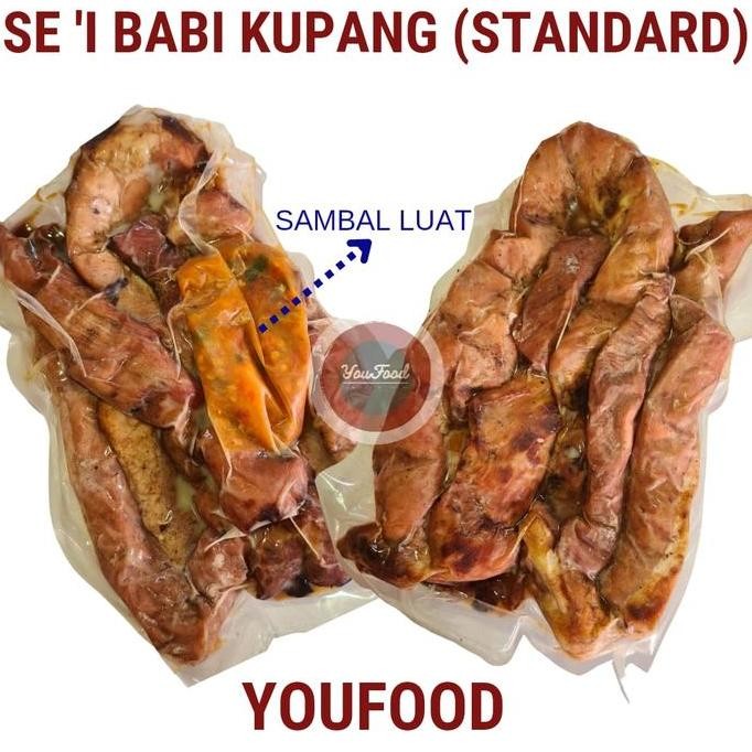 

SE'I BABI KUPANG 500gr (include sambal Luat) - Sei Babi NTT LA