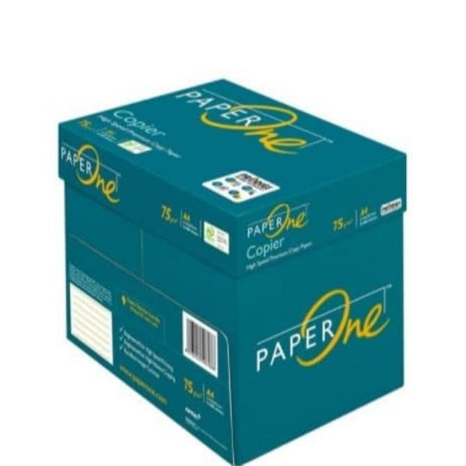 

Kertas HVS Fotokopi PaperOne A4 75gr per dus