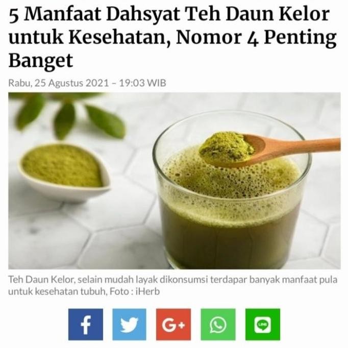 

Daun Kelor Bubuk Murni 1 Kg/ Pure Moringa Powder - Kg LJM