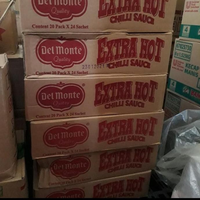 

Delmonte saos sambal sachet 1 dus isi 20 pack LA