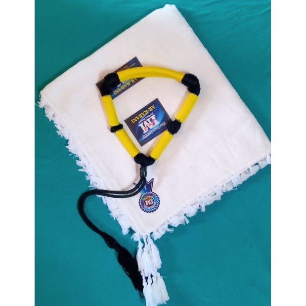 Igal Kuning Sorban Arab Dewasa Segi Empat Original