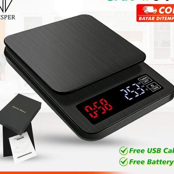 Timbangan Dapur Dital Usb Kitchen Scale Timbangan Kopi Dital