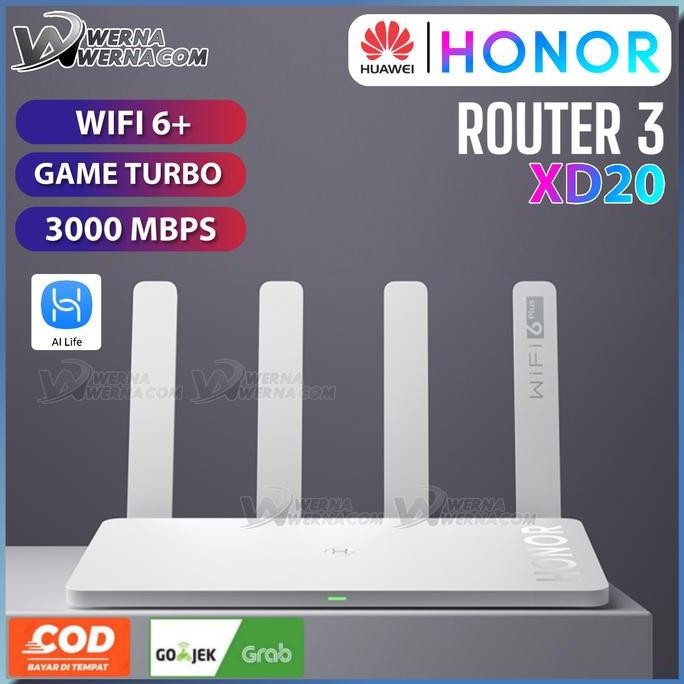 Huawei Honor Router 3 Mesh WIFI 6+ 3000Mbps Dual-core XD20