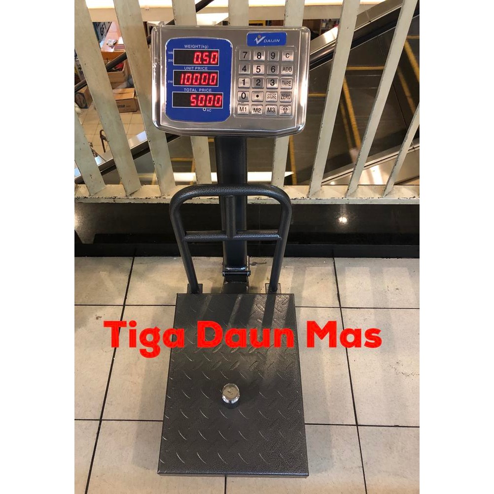 Timbangan lantai digital 100 kg / Timbangan Barang digital 100 kg