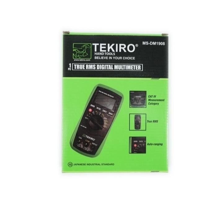 TEKIRO digital multimeter Tekiro DM1908 True RMS multitester avometer