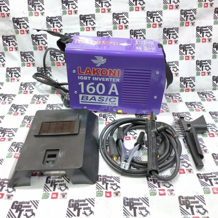 Mesin Las Trafo Las Inveter Lakoni Basic 162Ixs 160Amper 900Watt Original Dan Terpercaya