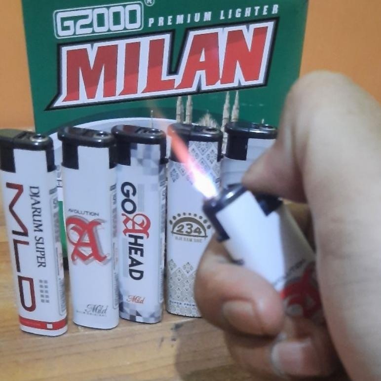 Korek Api Bara G 2000 (Tipe Milan) Stok