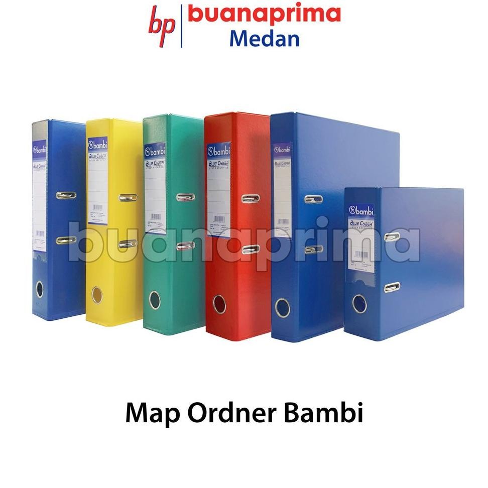 

READY STOK MAP ORDNER BAMBI 1010 1014 1016 Biru Merah Kuning Hijau Letter File Folder Folio Siap kirim