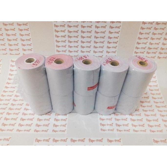 

TERMURAH - kertas struk kertas kasir hvs 2ply 75x65 paper prins