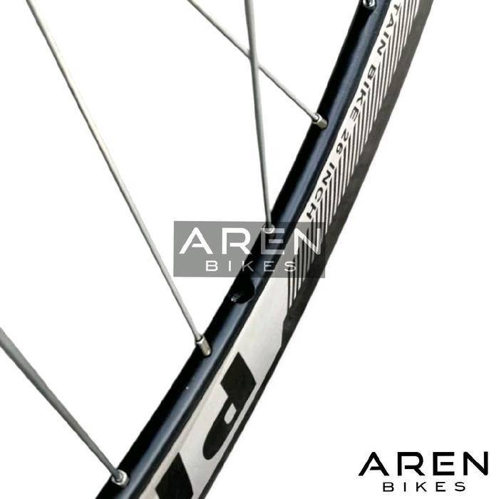 Wheelset Sepeda 26 Prompt 4Cm 4 Cm Double Wall Lubang 36 Hole 36H Hub Freehub Slup Cassette 6 7 8 9 