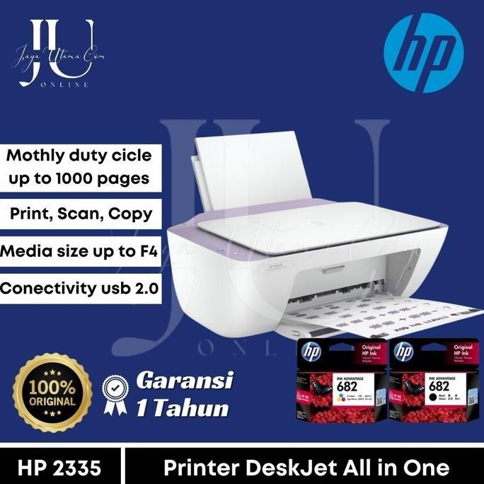 TERLARIS - PRINTER HP 2335 ALL IN ONE SCANNER FOTOCOPY PRINT