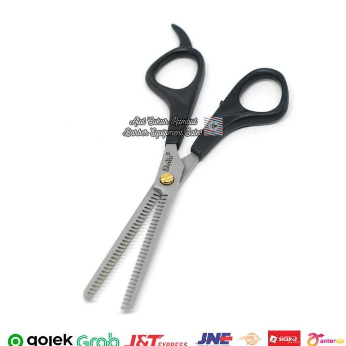 TERMURAH - Gunting Penipis Sasak / Zigzag 2  Sisi Shilla Pangkas Rambut