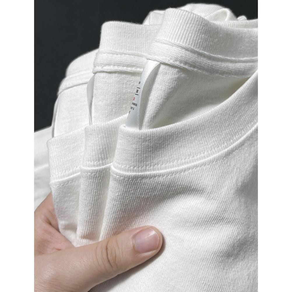 Promo Basuketo Kaos Putih Lengan Panjang Kaos Lengan Panjang Pria Kaos Panjang Wanita Kaos T-Shirt H