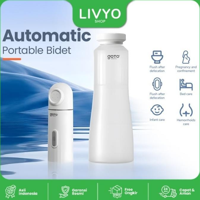 Goto Spritz Bidet Semprotan Cebok Otomatis Toilet Portable Travel