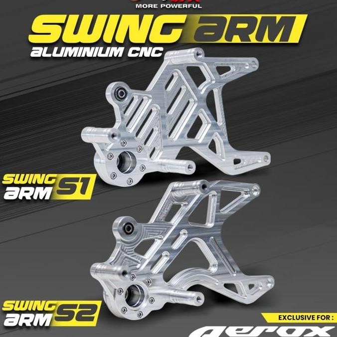 '' Swing Arm Yamaha Aerox Connected 155, Shijiro Cnc Project ''