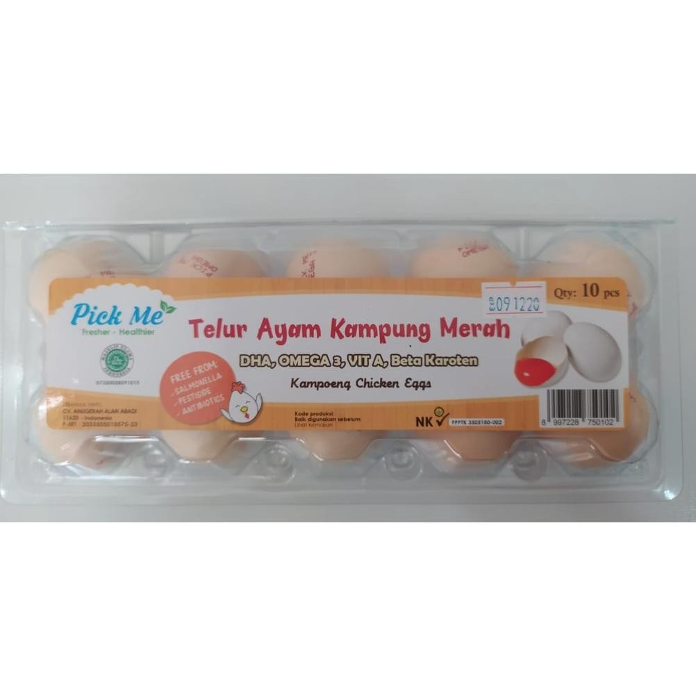 

PICK ME TELUR AYAM KAMPUNG MERAH OMEGA3 (10 BUTIR)