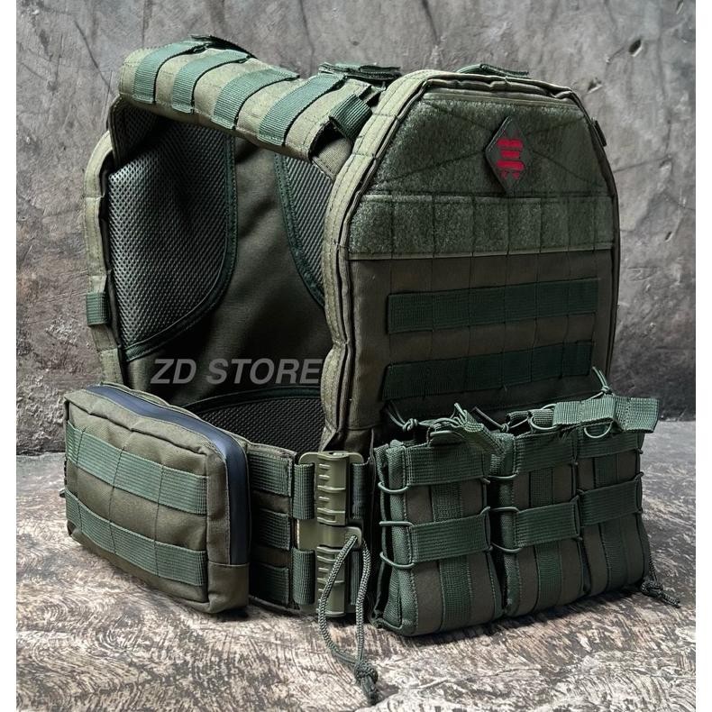 Body Vest Duplikat Black Mamba Hijau/Body Vest Tactical Hijau JunDW