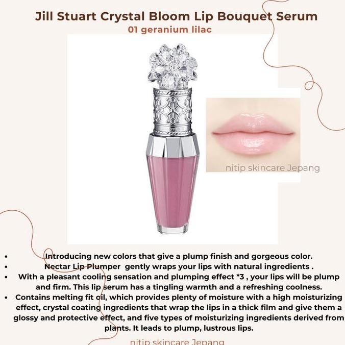 NEW Jill Stuart Crystal Bloom Lip Bouquet Serum original jill stuart japan