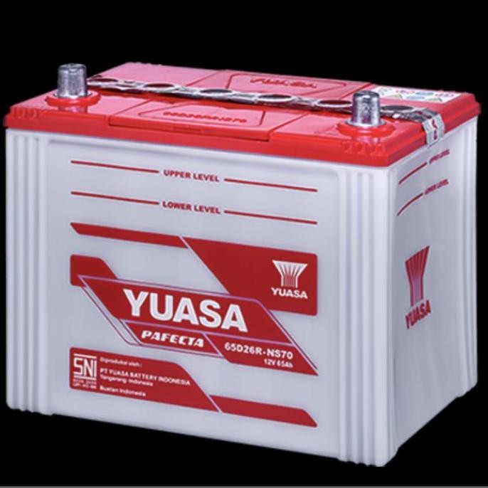 Yuasa NS70 NS-70 65D26R Accu Aki Mobil Basah 12 Volt 65 Ampere Ah Cheverolet Captiva Isuzu Elf NKR 5
