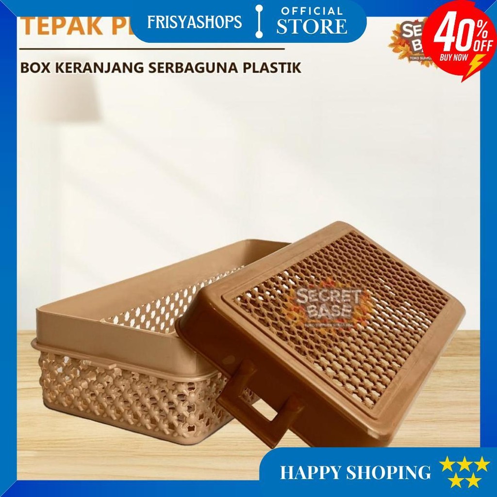 

Tepak Pensil Viral - Pencil Case / Kotak Penyimpanan Barang / Box Keranjang Serbaguna Plastik Gratis Ongkir