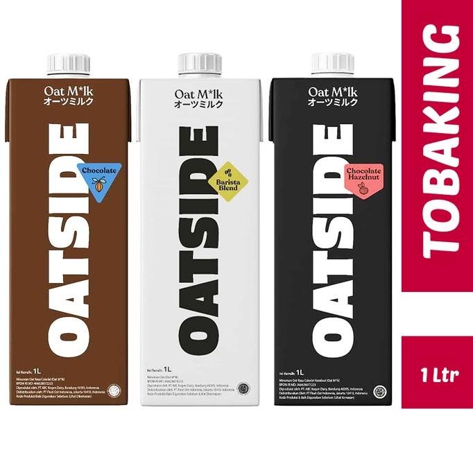 

_Kecil_ Oatside Oat Milk Barista Blend Chocolate Hazelnut 1Liter Hg-24