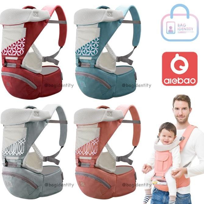 GENDONGAN BAYI BABY CARRIER HIPSEAT AIEBAO A6604 BREATHABLE IMPORT