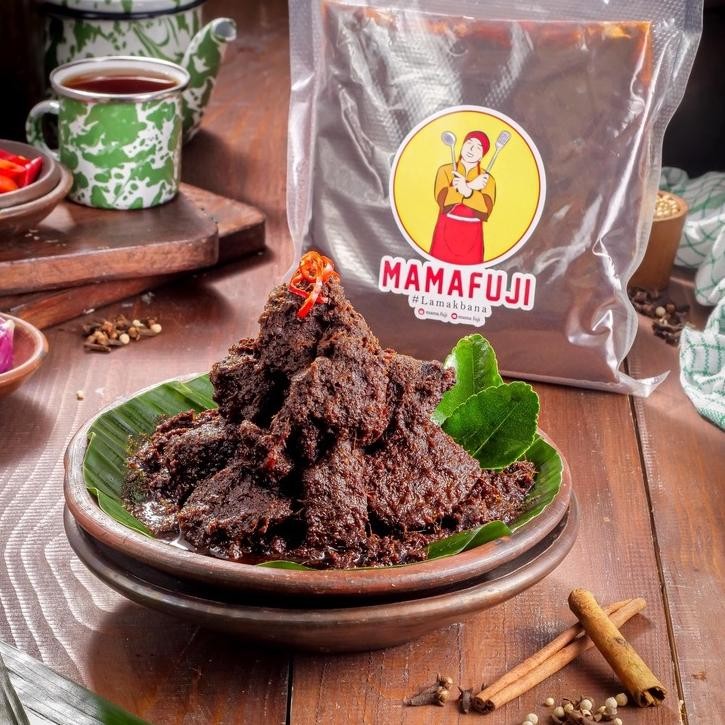 

Ct_C1077 Mamafuji - Rendang Padang Asli 700Gr (Ukuran Besar) Bu-100