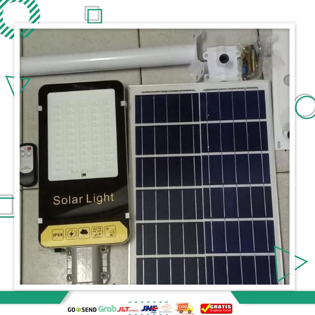 Lampu Jalan Pju Solar 800W Led Outdoor 2In1 Pju 800 Watt Solar Panel