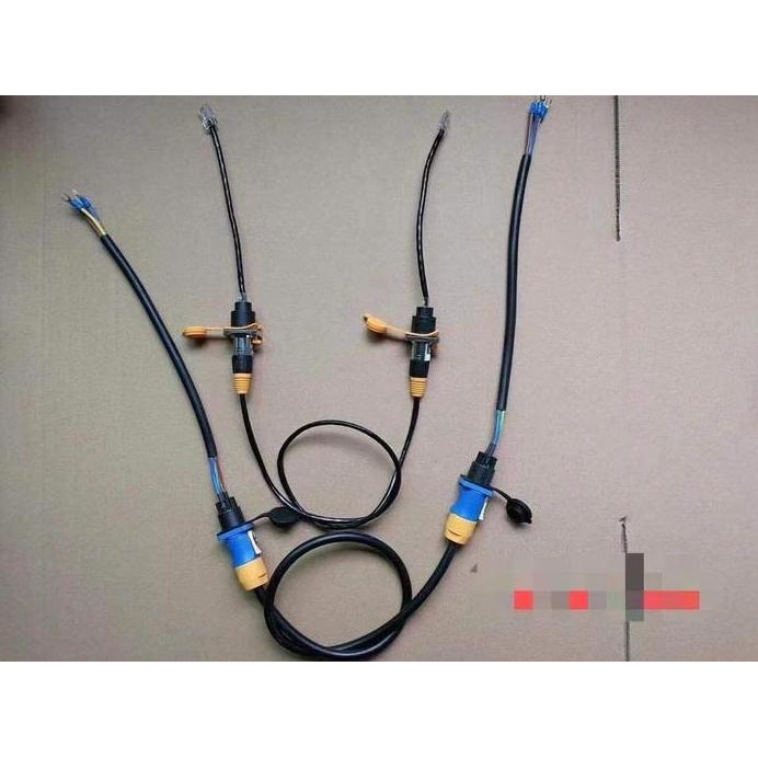 Konektor Kabel Power Dan Kabel Lan Untuk Diecasting Cabinet Jnj Talled