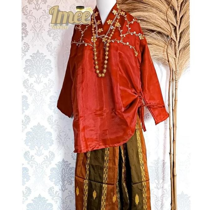 SET BAJU BODO MODERN ADAT BUGIS MAKASSAR