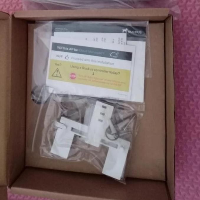 Ruckus R650 + Poe Ruckus + Bracket New Stok