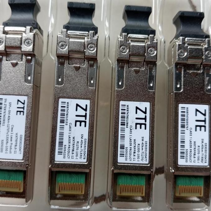 Zte Sfp+ Bidi 10G 40Km Single Core New Stok