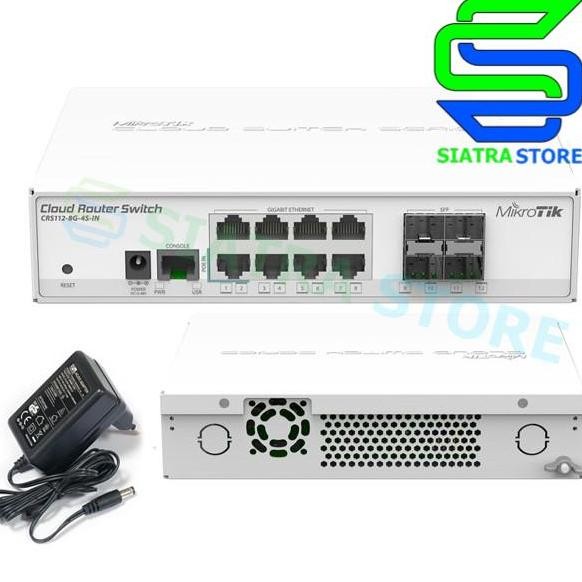 Mikrotik Crs 112 8G 4S In Crs112-8G-4S-In New Stok