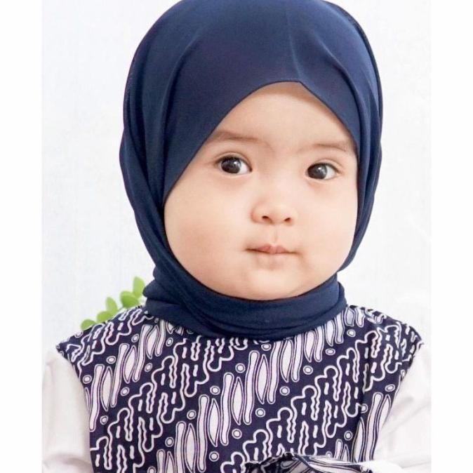 BNM Jilbab Anak Bayi Perempuan Kerudung Bayi Pashmina Bergo Umur 1 3 tahun