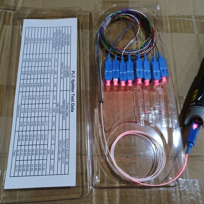 (Expert) SPLITER 1:8 /FIBER OPTIC