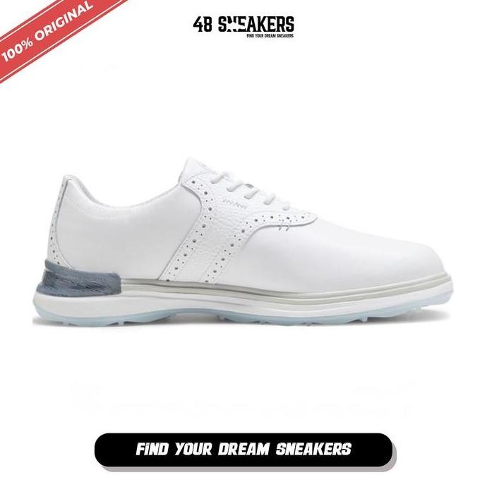 * Sepatu Golf Pria Puma White (379428-01) Original *