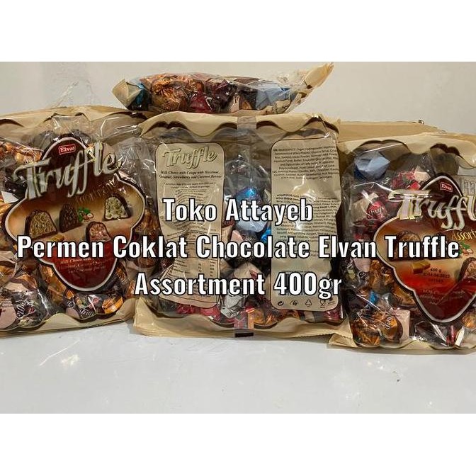 

JH8 Permen Coklat Chocolate Elvan Truffle Assortment 400gr