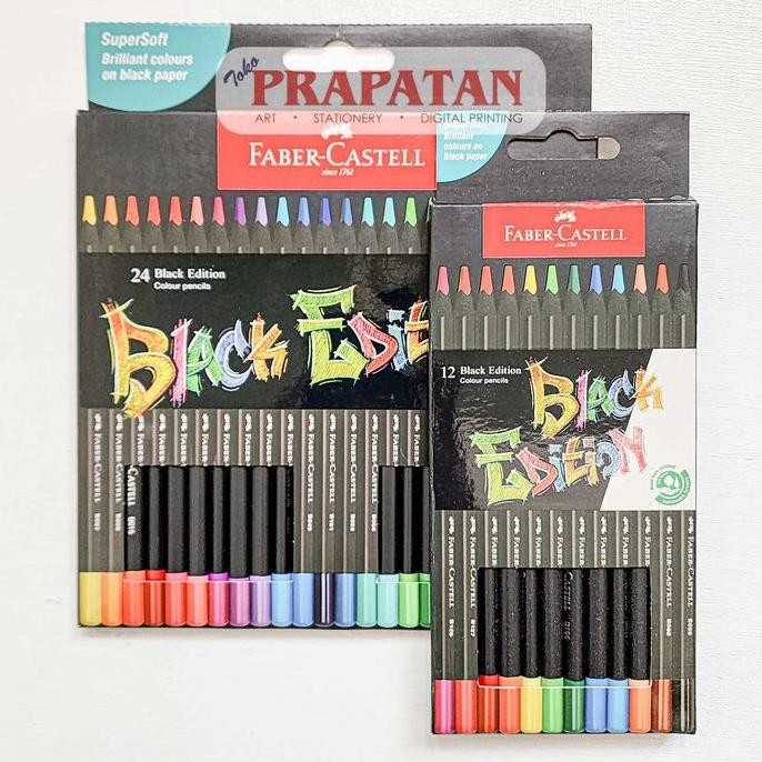 

Pensil Warna Faber Castell Black Edition | Color Pencil