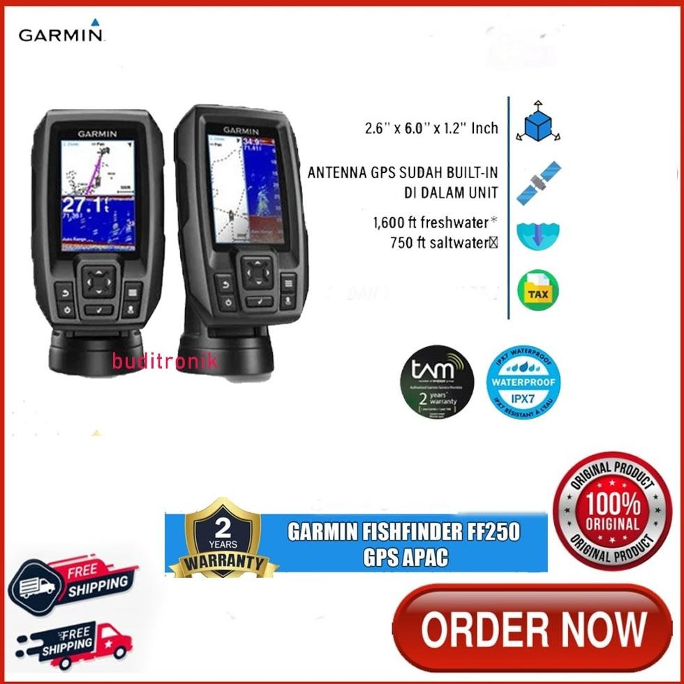 Garmin FF250 GPS Fishfinder / Gps Garmin Fish Finder FF 250 Garansi Tam