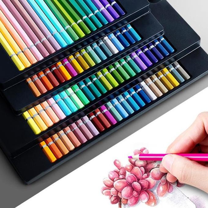 

pensil warna 1 set lengkap Oil Pencil 24/36/48 Warna Morandi High Grade/Pencil Color