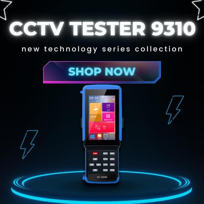 CCTV TESTER IP CAMERA 9310 TESTER CAMERA SUPPORT 8MP